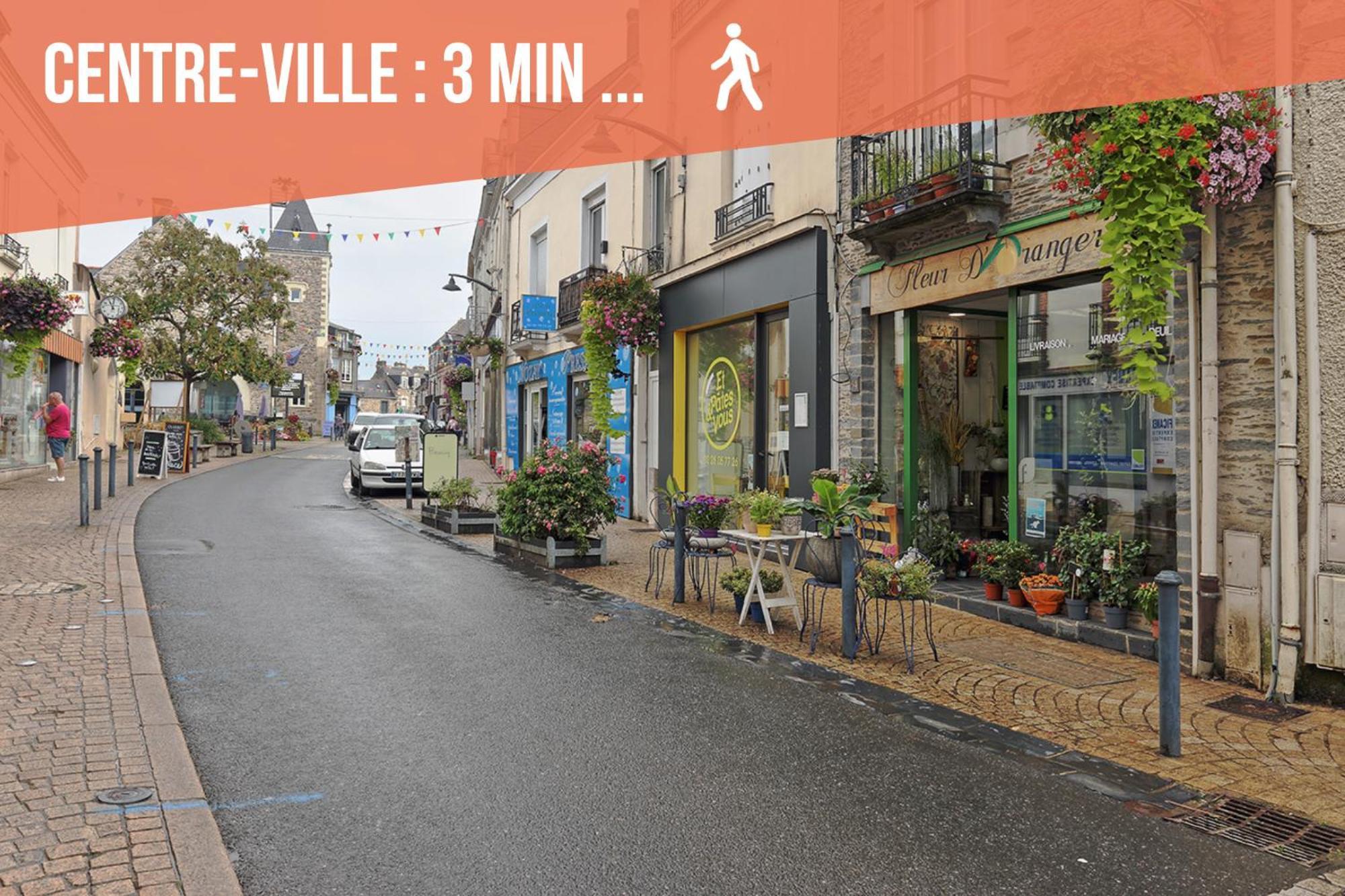 T2 Rieffel - Centre-Ville - Wifi Nozay  Esterno foto